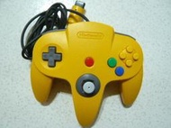 【~嘟嘟電玩屋~】原廠 任天堂 N64 主機專用搖桿 - 皮卡丘黃（剩一隻）