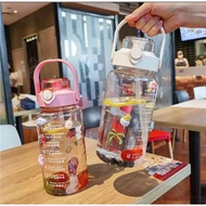 Cylinder Water Bottle Size 2000ml