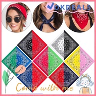 OKDEALS Fashion Bohemian Headband Double Color Wristband Square Scarf Men Women Hip-Hop Neck Tie Cot