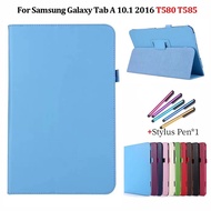 Tablet Case For Samsung Galaxy Tab A 10.1 2016 Case SM-T580 T585 Flip Cover Stand Shell For Samsung Galaxy Tab A6 Case