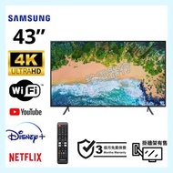 TV 43吋 4K SAMSUNG UA43NU7100J UHD電視 可WiFi上網