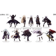 Anime The Eminence in Shadow Acrylic Stand Model Plate Alexia Midgar Eta Epsilon Delta Cosplay Actio