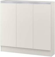 IWATSUKI MIO-8561SWH Storage Shelf with Door to Order Made in 1cm Units Within Width 45-120cm White 