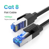 UGREEN สายเคเบิ้ล สายอีเธอร์เน็ต Cat 8 RJ45 Ethernet Cable Bandwidth 40Gbps 2000Mhz High Speed Netwo