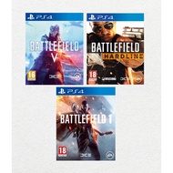 Ps4/Ps5 Battlefield V + Battlefield 1 + Battlefield Hardline Bundle Digital