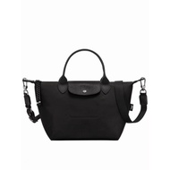 Longchamp Energy S Handbag Black Canvas