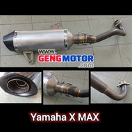 Full System Exhaust Modified Muffler Pipe DB killer Yamaha X-Max 250 300 xmax 250 ARROW DESIGN
