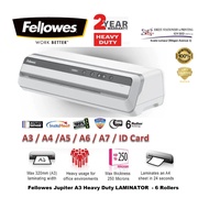 Fellowes Jupiter A3 Heavy Duty LAMINATOR  - 6 Rollers (Laminator Machine, laminate machine, laminate