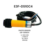 Clearance Sale E3F-DS10C4 Object SENSOR PHOTO E3F-DS10C4 U : DC6-36V J: 300mA Sn : 10cm NPN NO