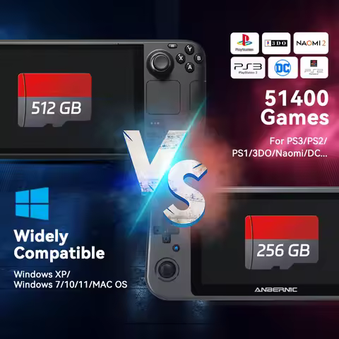 Batocera Retro Gaming TF Card For Windows PC/MAC/Steam Deck Oled/Handheld Game Console Built-in 5140
