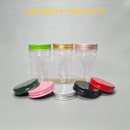 150ml Plastic Jar Natural Tube With Aluminum Lid/Plastic Jar/Jar/Sambal Jar/Spice Jar/Boncabe Jar/150Ml Jar