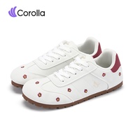 【สินค้ามาใหม่】Corolla Flower shoes รองเท้าผ้าใบ ผญ รองเท้าไปโรงเรียนอเนกประสงค์ เหมาะสำหรับการวิ่ง ร