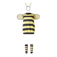 Bee Costumes for Women Halloween Honey Bee Costume Adult Kids Little Bee Costume Antennae Headband D