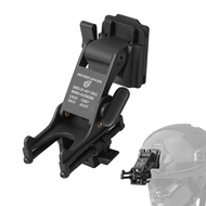 BOOIU Tactical Helmet Night Vision Goggles Mount Holder Upgraded Version NVG PVS14 Outdoor Sport Hel