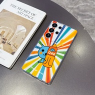 Colorful Cat for Samsung 24 Ultra Case S26 Ultra S25 S24 Plus S23 FE S22 S21 S20 Screen Protector Ca