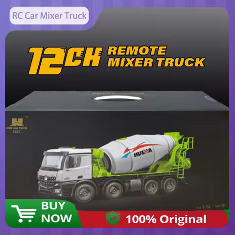 1:14 Huina Toys RC Cars 1537 1536 Pro Engineering Vehicle Alloy Heavy Duty Truck Rc Car Dump with Ag