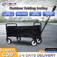 Utility Carts Handtruck Foldable Trolley Outdoor Trolley Multipurpose Camping Trolley