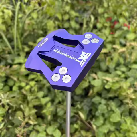 VB P21 High MOI Golf Putter Mallet Style Golf Club CNC Machined Aluminum Head Adjustable Weights Aim