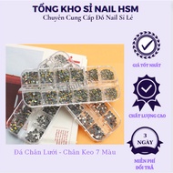 7-color mesh foot stones - 7-color glue foot stones - HSM Nail Wholesale