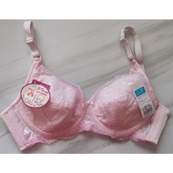 36C 80C Pink Lace Relax Bra
