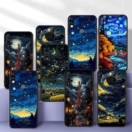 Huawei Y6 Pro Y6S 2019 Y6 Prime 2018 Y7 Prime Starry night Soft Silicone Phone Case