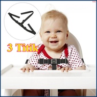 3-Point Baby Seat Belt Adjustable Baby Chair Stroller Seat Belt