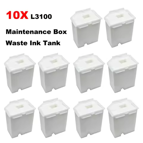10PCS L3110 Ink Maintenance Box For Epson L3150 L3100 L3110 L3118 L3158 L3101 L3115 L3116 L3151 L315