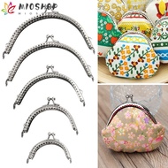 MIOSHOP Purse Clasp Frame, Bag Hardware Vintage Purse Frame Kiss Clasp, Mini Metal Bag Kiss Clasp Lo