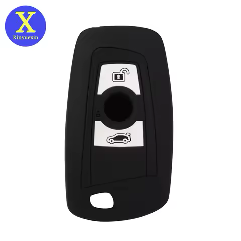 Silicone Key Holder Case for BMW X3 F25 F33 for BMW F10 F30 F20 F22 Serie 1 3 5 7 X4 F26 CAS4 Remote