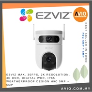 Ezviz 5MP 5 Megapixel Outdoor Wifi Wireless Double Dual Lens CCTV Camera Night Vision H9c 5MP + 5MP