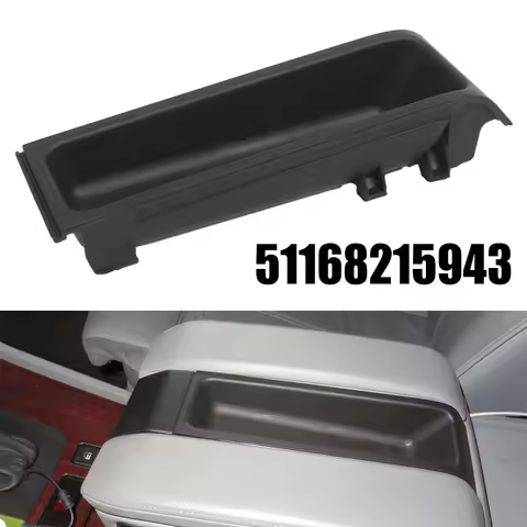 Storage Box Car Central Console Storage Box 51168215943 For BMW 5/7 Series E38 E65 E66 E39 For X5 E5