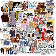 [American TV Series Collection] Stranger Things Friends Gossip Girl Sticker Decoration Sticker Water