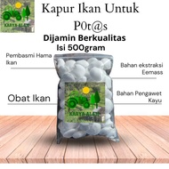Kapur Berkualitas untuk Potas - Isi 1Kg dan 500 Gram - Ikan obattikus