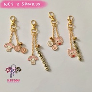 Nct X Sanrio Keychain - Hendery, Haechan, Mark