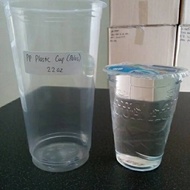 PP Plastic Cup 22oz 9 grams contains 50 pcs