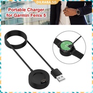 ✥Dilraba✥【In Stock】 1m USB Charging Dock Cable Fast Charger For Garmin Fenix 5/5S/5X Plus 6/6S/6X Venu Vivoactive 4/3 945 245 45 Quatix 5 Sapphire