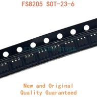 20 pces fs8205 sot-23-6 fs8205s fs8205a 8205 s 8205a SOT23-6 smd novo e original chipset ic