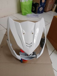 DASI PANEL TAMENG COVER BODY DEPAN HONDA BEAT FI BEAT F1 INJEKSI 2013 2014 2015 PUTIH