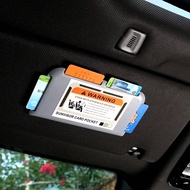 Car Sun Visor Card Holder Car Slot Multipurpose Car Storage