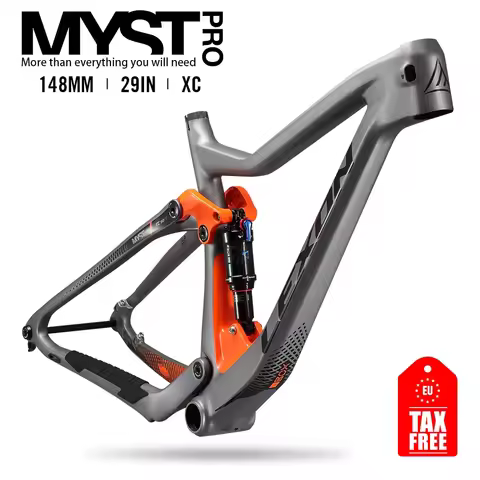 2024 LEXON Bicycle Frame XC Cross Country Carbon Mountain Bike Full Suspension 29er Boost frameset 1