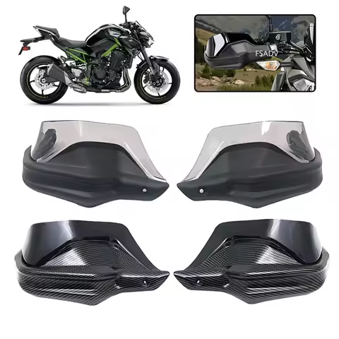 For KAWASAKI Z900 Z 900 ZR900 2017-2024 Motorcycle Handguard Shield Hand Guard Protector Windshield 