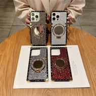 Bling Rhinestone Diamond Crystal Phon Case Samsung Galaxy S25Edge A16 5G S24/S25 Ultra A04E A34 A33 