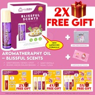 [5 FREEGIFT] YOUBABY Roll-On Aromatherapy Oil 10ML DRIM BELLE | BLOOMING SENSE | BLISSFUL SCENTS Aro