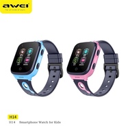 Awei H14 Kids Smart Watch Call Phone Smartwatch For Children Photo Waterproof Camera Location Tracker Gift For Boys and Girl