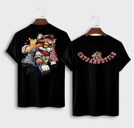 KAOS ATASAN OBLONG DEWASA PRIA/LAKI-LAKI LENGAN PENDEK DISTRO GAMBAR DEPAN BELAKANG KAOS KEREN-739