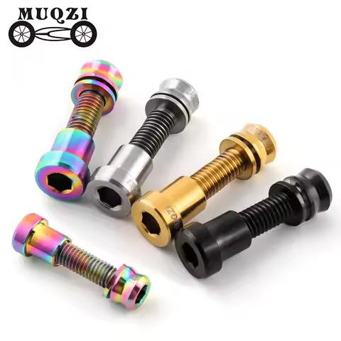 MUQZI Titanium Screw M5x17 19mm Stem Bolt Road Bike Handlebar Stem Bolt