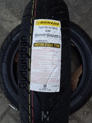 Dunlop Scoot Smart 2 Uk 130 70 13 63P TUBELESS ban luar Nmax ADV PCX160 Belakang