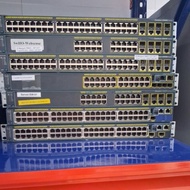 Good quality Cisco 24 - 48 port network Switch.