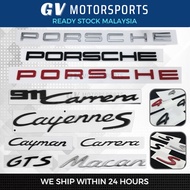 READY STOCK Porsche Macan Cayenne Cayman Panamera 911 Carrera Boxster S GTS GT3 Turbo OEM Emblem Log