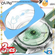 OLINI 3Pcs Screen Protector, Easy Install Kit Anti-Scratch Tempered Glass Films, HD With Alignment T